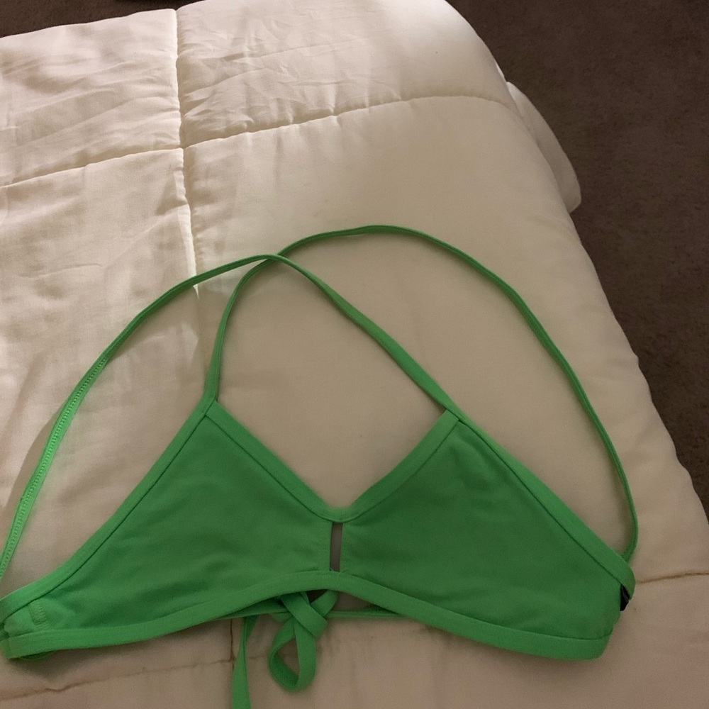 Lime green Jolyn Vent Top